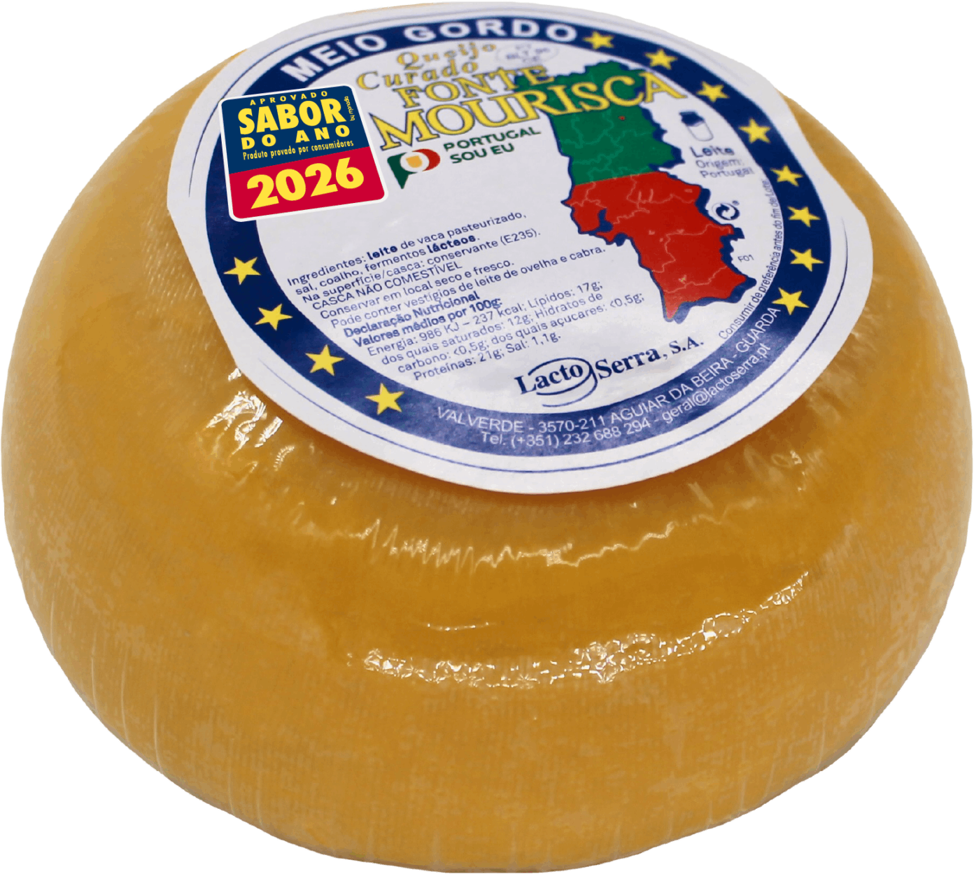 Cured cow’s milk Cheese (250g)