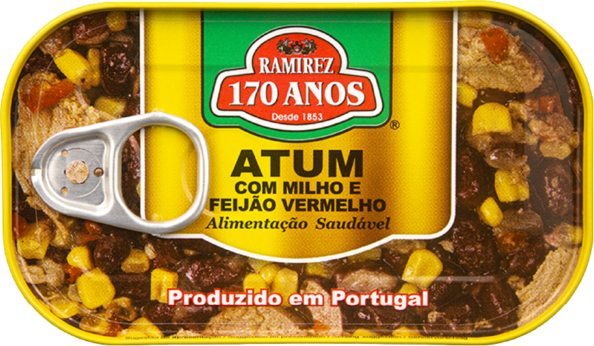 Tuna with red beans and sweet corn (120g)